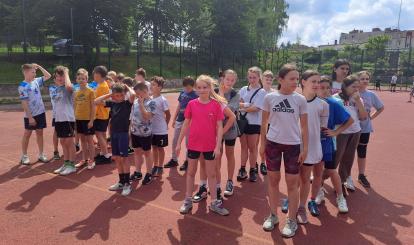 Mistrzostwa Powiatu Świdwińskiego w Drużynowym Trójboju Lekkoatletycznym Igrzysk Dzieci dziewcząt i chłopców