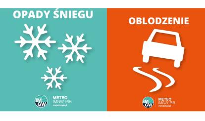OSTRZEŻENIE METEOROLOGICZNE 22.11.2024 R.