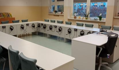 Multimedialne pracownie językowe w szkołach podstawowych Gminy Połczyn-Zdrój 