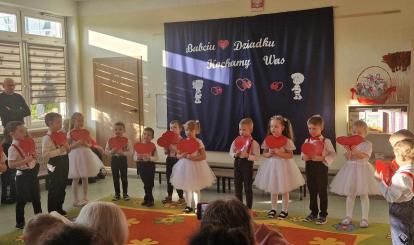 Dzień Babci i Dziadka w przedszkolu Kubusia Puchatka