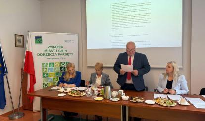 Posiedzenie Zgromadzenia Związku Miast i Gmin Dorzecza Parsęty w Karlinie