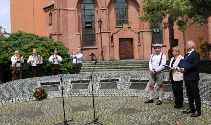Odsłonięcie tablicy pamiątkowej z okazji 200-lecia Browaru Połczyn-Zdrój