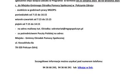 Zaproszenie do udziału w Programie „Asystent osobisty osoby z niepełnosprawnością” dla Jednostek Samorządu Terytorialnego – edycja 2026