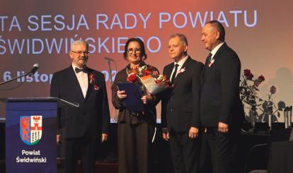Uroczysta Sesja Rady Powiatu Świdwińskiego