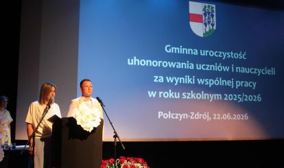 Uroczystość uhonorowania uczniów i nauczycieli za wyniki wspólnej pracy w roku szkolnym 2025/2026
