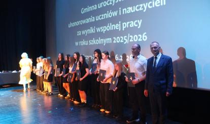 Uroczystość uhonorowania uczniów i nauczycieli za wyniki wspólnej pracy w roku szkolnym 2025/2026