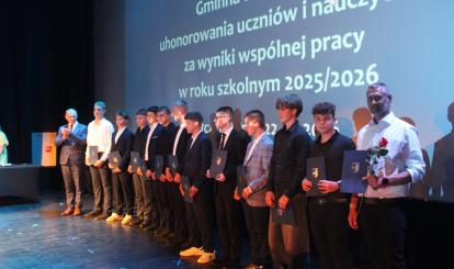 Uroczystość uhonorowania uczniów i nauczycieli za wyniki wspólnej pracy w roku szkolnym 2025/2026