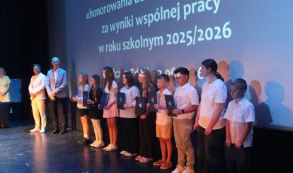Uroczystość uhonorowania uczniów i nauczycieli za wyniki wspólnej pracy w roku szkolnym 2025/2026