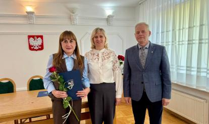WRĘCZENIE NAGRÓD BURMISTRZA Z OKAZJI DNIA EDUKACJI NARODOWEJ 2026🌹