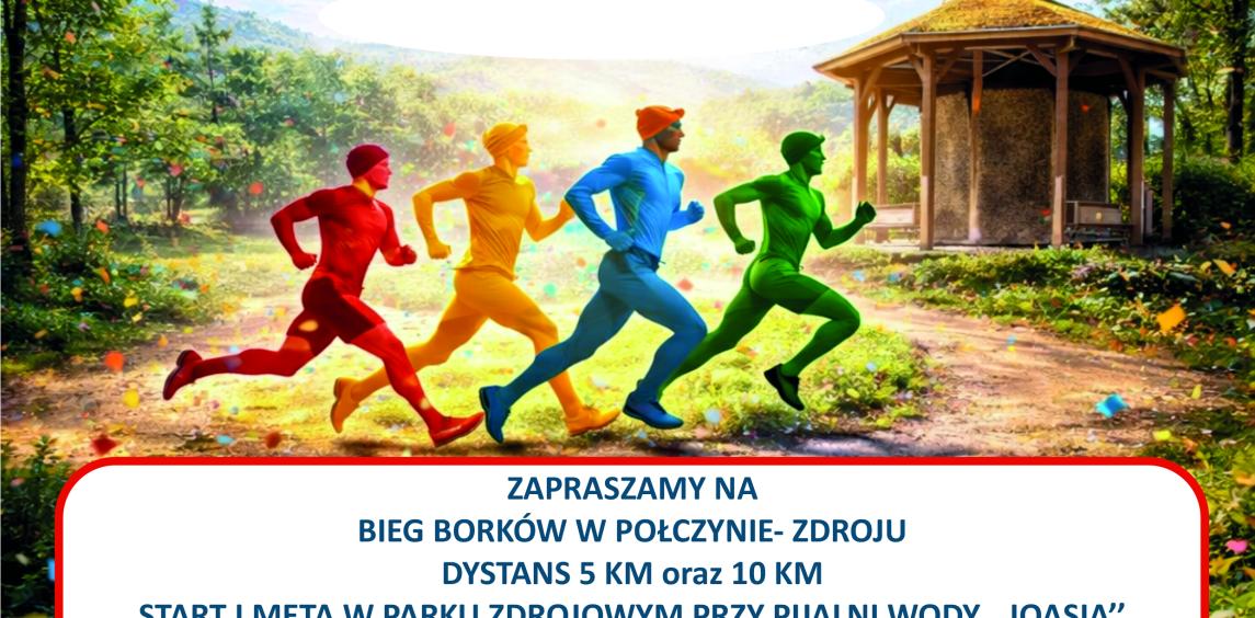 Bieg Borków- plakat