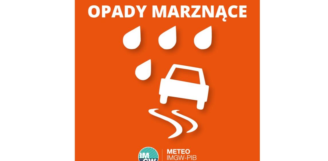 OSTRZEŻENIE METEOROLOGICZNE 26.01.2026 R.-27.01.2026 R.