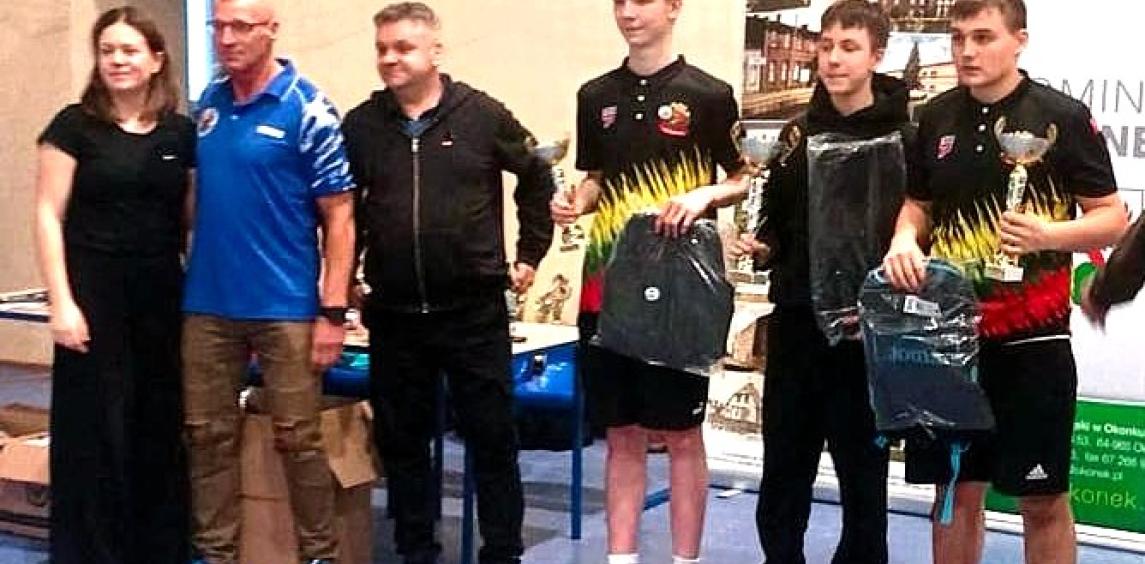 TURNIEJ TENISA STOŁOWEGO W LOTYNIU 