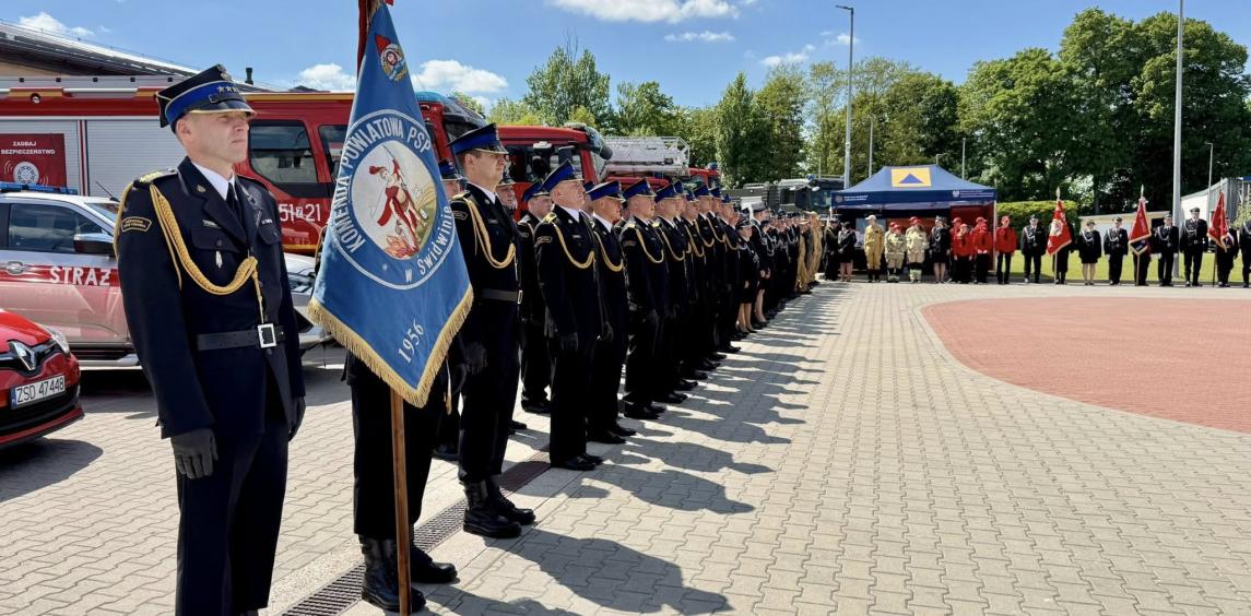 Obchody Dnia Strażaka w Świdwinie