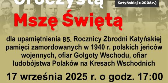 XXXIII Uroczysta Msza Katyńska w Połczynie-Zdroju