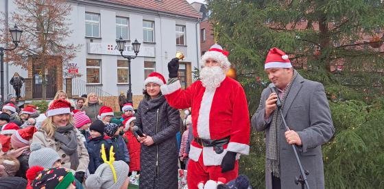 Mikołaj na Placu Wolności w Połczynie-Zdroju!