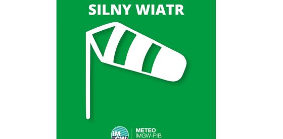 OSTRZEŻENIE METEOROLOGICZNE 5.12.2024-7.12.2024 MOŻLIWY SILNY WIATR