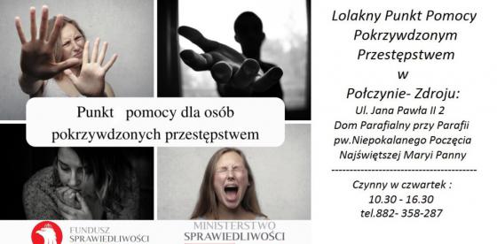 Punkt pomocy dla osób pokrzywdzonych przestępstwem