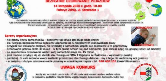 Punkt ozonowania pojazdów