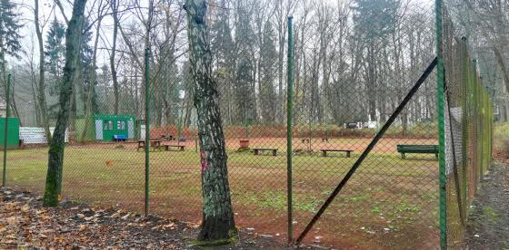 Połczyńskie korty widok obecny