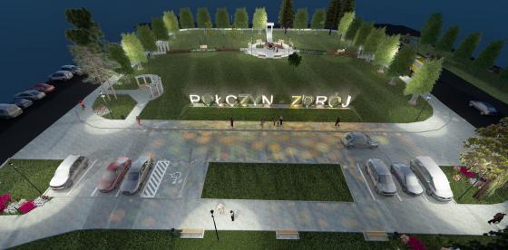 Wizja placu po przebudowie