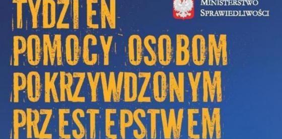 TYDZIEŃ POMOCY OSOBOM POKRZYWDZONYM PRZESTĘPSTWEM