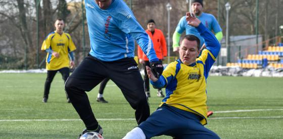 Sobotni mecz kontrolny rozegrany w Ustroniu Morskim / Kamil Halec