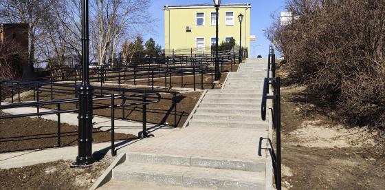 Schody ulica 5 marca/Wojska Polskiego