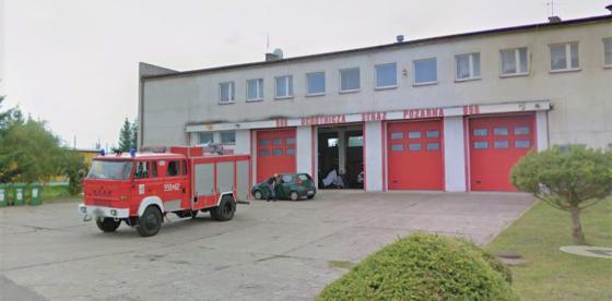 Podjazd przed siedzibą OSP wymaga remontu