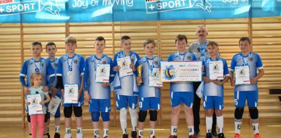 Turnieje finałowe mini piłki siatkowej chłopców w kategorii "dwójek" i "trójek"