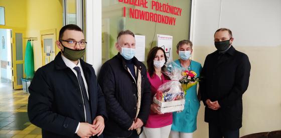 Gratulacje w połczyńskim szpitalu