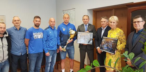 Pogoń gościła w środę u Burmistrza Połczyna-Zdroju