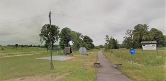 Toporzyk. Przystań rowerowa