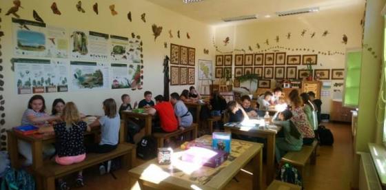 Klasa 6a - tu największą popularnością cieszyła się gra - Bójka na słówka