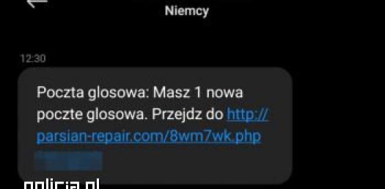 UWAŻAJMY NA NOWĄ METODĘ OSZUSTWA "NA POCZTĘ GŁOSOWĄ"