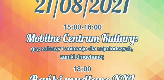 Festyn nad zalewem - plakat