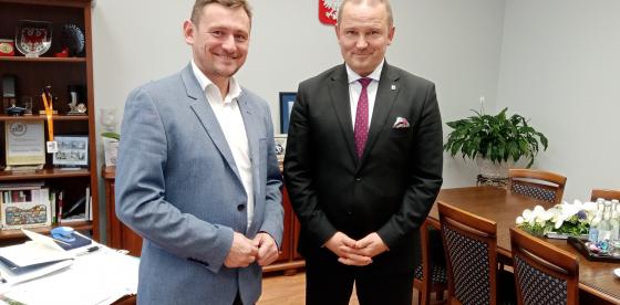 Wicemarszałek Tomasz Sobieraj jest częstym gościem w Połczynie-Zdroju