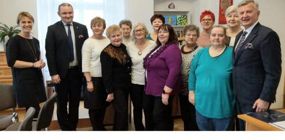 Z emerytami na Zamku