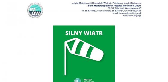 OSTRZEŻENIE METEOROLOGICZNE 21-22 STYCZNIA 2023
