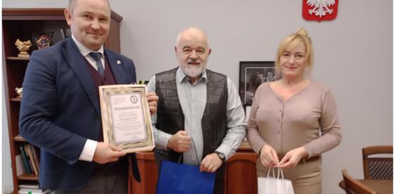 Spotkanie zwieńczyło przekazanie drobnych upominków