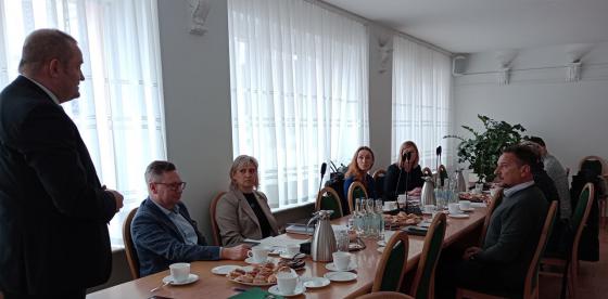 Spotkanie zainicjował Burmistrz Sebastian Witek