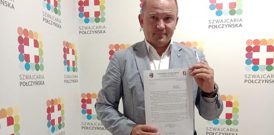 Burmistrz Sebastian Witek inicjuje prace w celu utworzenia połączenia kolejowego do Połczyna-Zdroju