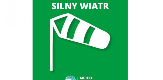 OSTRZEŻENIE METEOROLOGICZNE 06-08.10.2023 R. MOŻLIWY SILNY WIATR