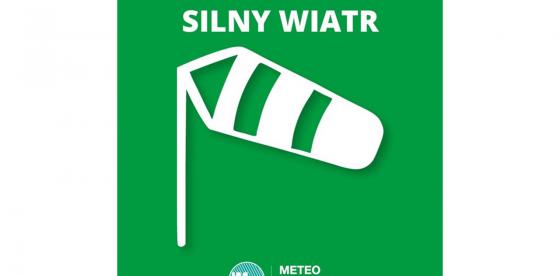OSTRZEŻENIE METEOROLOGICZNE 12.10-16.10.2023 R. MOŻLIWY SILNY WIATR