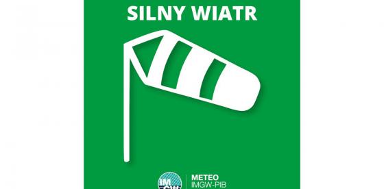 OSTRZEŻENIE METEOROLOGICZNE 02.02-05.02.2024 R. MOŻLIWY SILNY WIATR