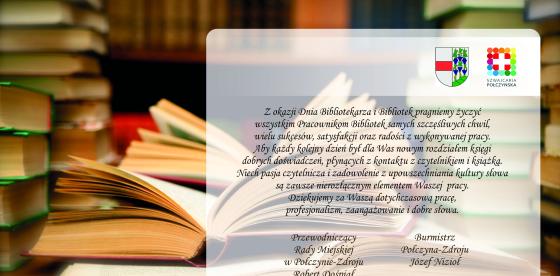 Ogólnopolski Dzień Bibliotekarza i Bibliotek - 8 maja- ŻYCZENIA