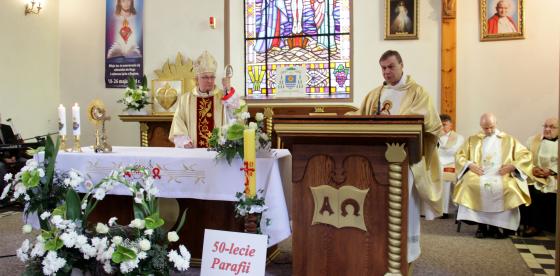 Jubileusz 50-lecia parafii Redło