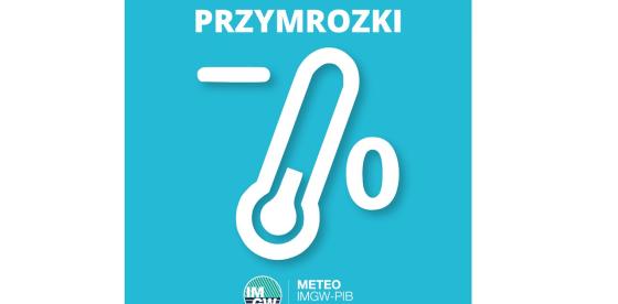 OSTRZEŻENIE METEOROLOGICZNE 08.04.2025 R.- 09.04.2025 R.