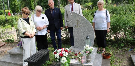 81. rocznica wybuchu Powstania Warszawskiego- złożenie kwiatów