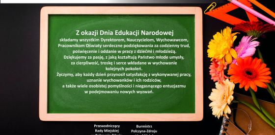 DZIEŃ EDUKACJI NARODOWEJ - życzenia