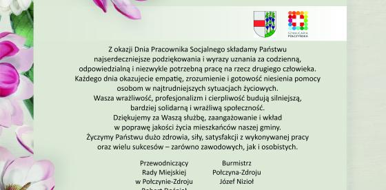 Dzień Pracownika Socjalnego - 21 listopada